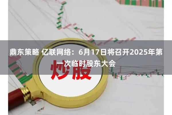 鼎东策略 亿联网络：6月17日将召开2025年第一次临时股东大会